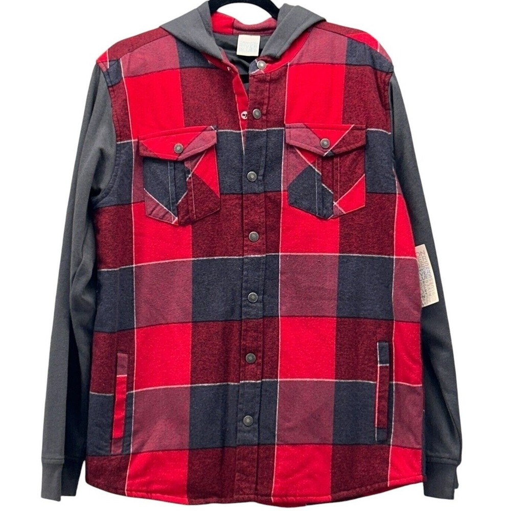 Canyon River Blues Shacket Jacket Red‎ XL